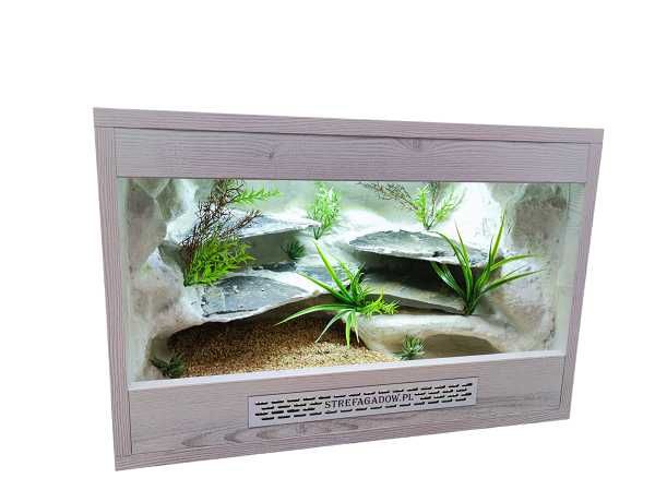 Terrarium pustynne nr618 60/40/40 dla gekona lamparciego NA ZAMÓWIENIE