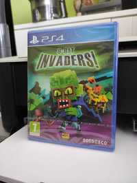 8-bit Invaders SONY PlayStation 4 PS4 PS5 NOWA we folii dla dzieci PL