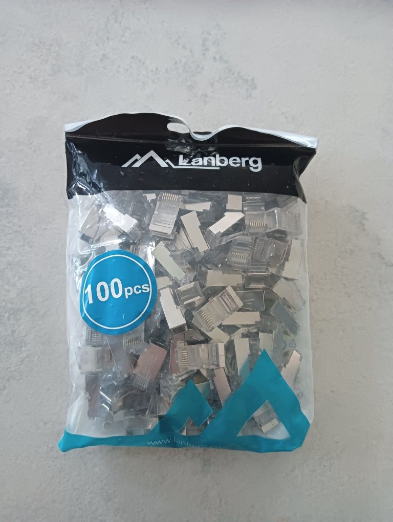 Wtyk sieciowy przelotowy KAT6 PLS-6000EZ Lanberg