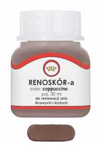 RENOSKÓR FARBA LAKIER do Skóry Cappuccino 30ml