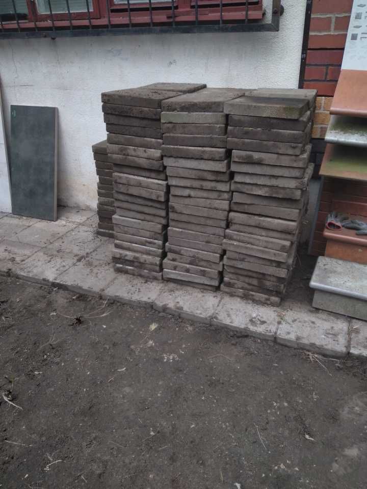 Używane płytki chodnikowe po 3,50 zł !!!