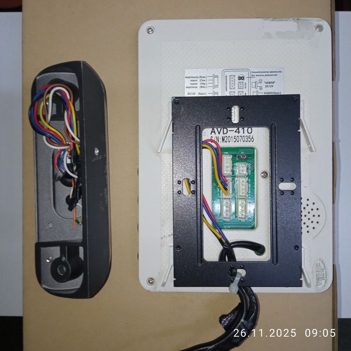 Відео домофон з визовною панеллю