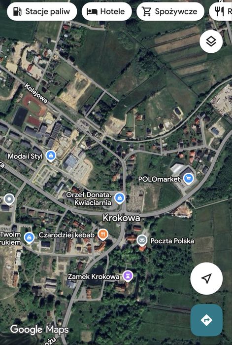 Działka budowlana w centrum krokowej dla dewelopera