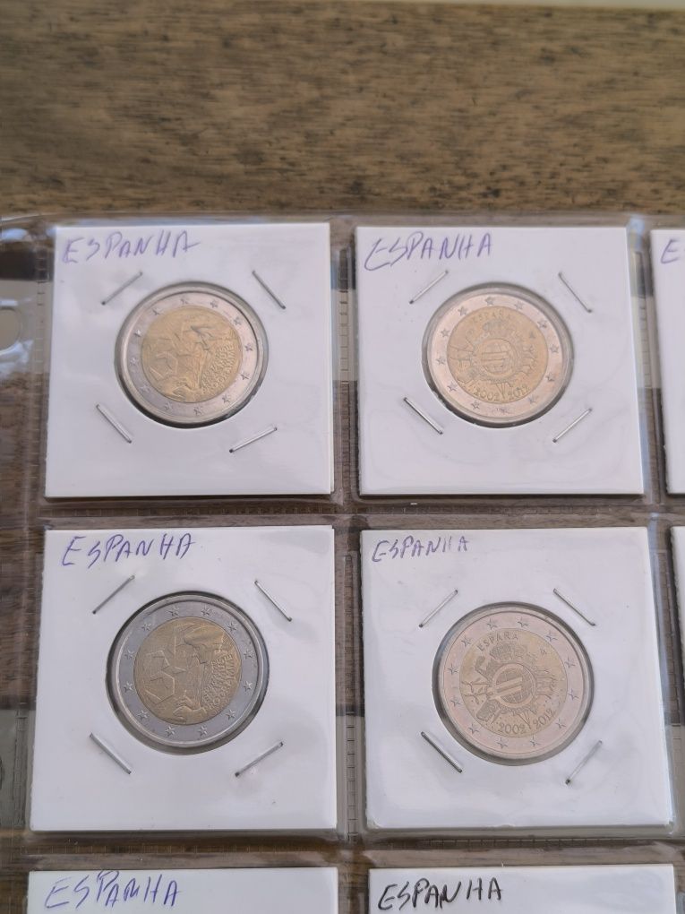 Moedas de 2 euros