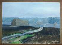 25. Дзюбан Иван Феодосиевич (1923 - 2008 г.г.) "Осінній день" 1986 г.