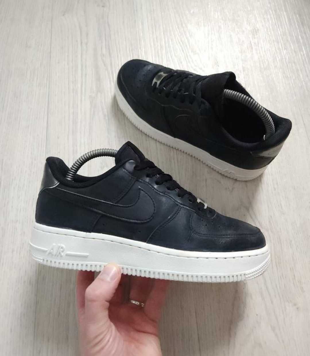 Nike Air force 1 low 07 Black кроссовки 38