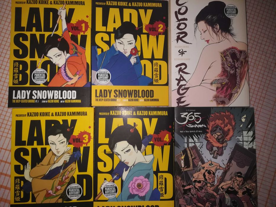 Lady Snowblood e outros manga series