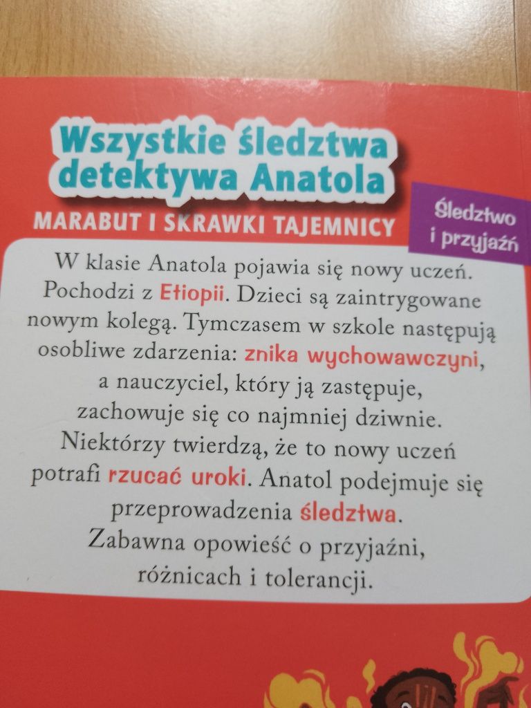 Wszystkie śledztwa detektywa Anatola. Czytamy bez mamy