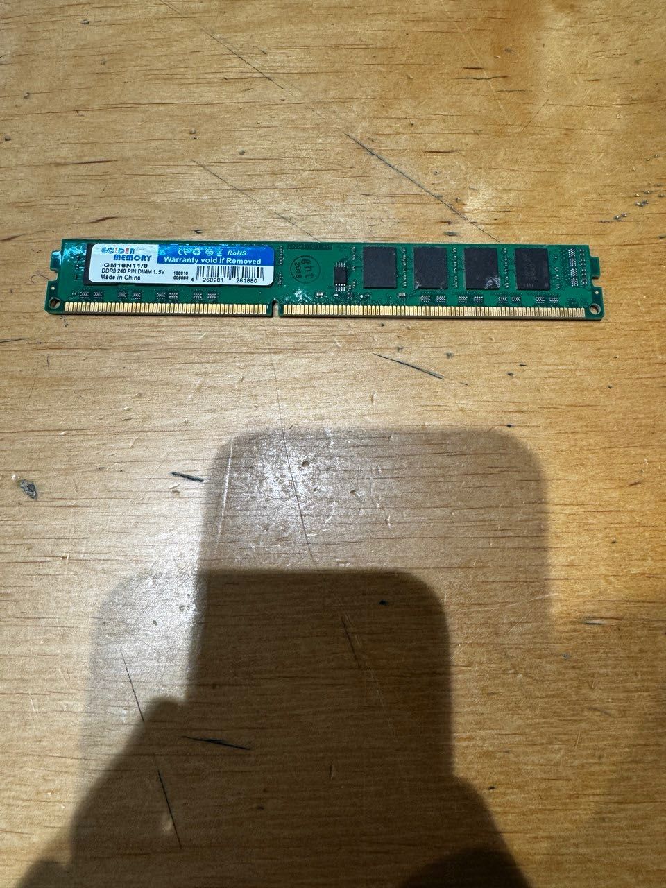 Golden Memory 8 GB DDR3 1600 MHz (GM16N11/8)