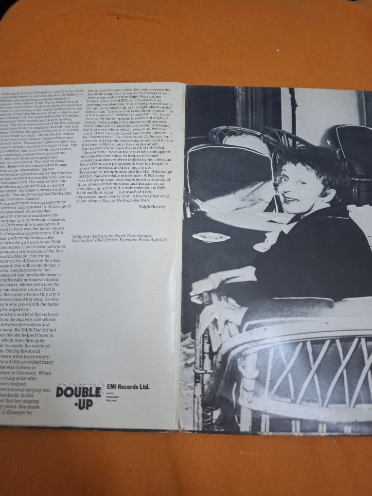 DISCO LP DUPLO edit piaf