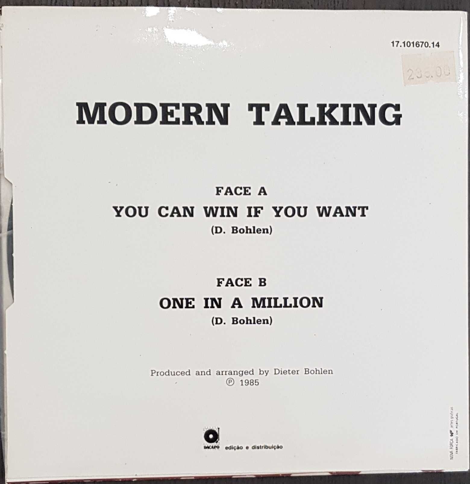 Vinil Single - Modern Talking - You Can Win If You Want (special...