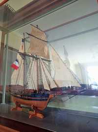 Деревянная модель парусника – шхуна La Jacinthe (Франция)