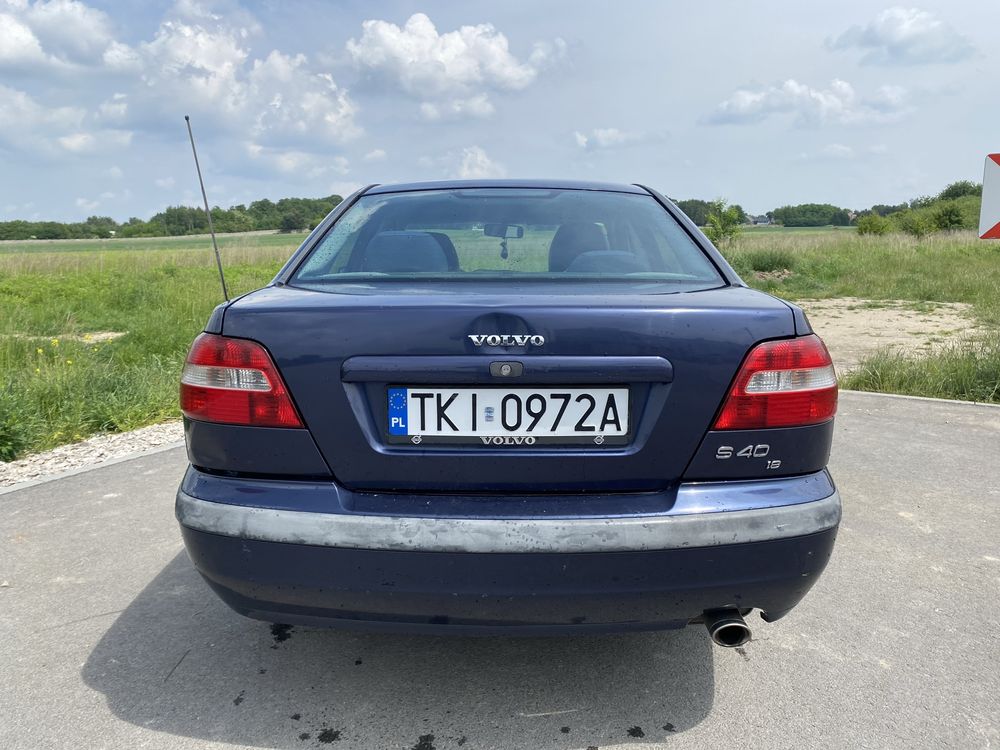 Volvo S40/1.8 LPG/klima/bez rdzy