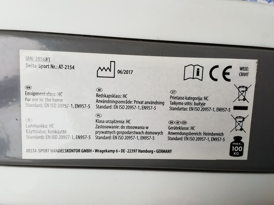 Rower treningowy mini b.dobry stan