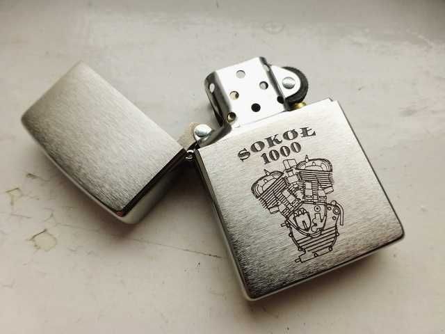 Zippo Sokół CWS 1000 Harley Davidson Vintage Indian Grawer