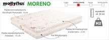 Materac moreno mollyflex