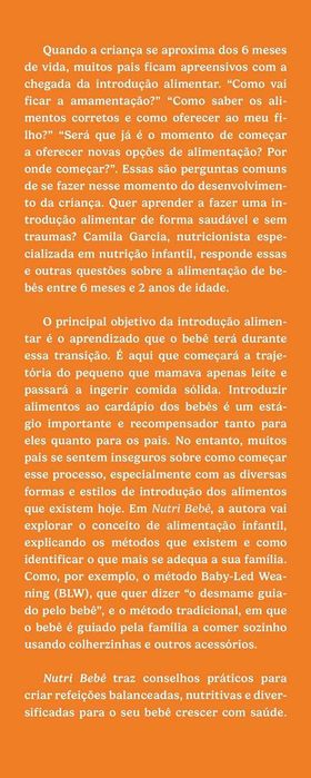 Nutri Bebê: Introdução alimentar descomplicada para pais cuidadosos