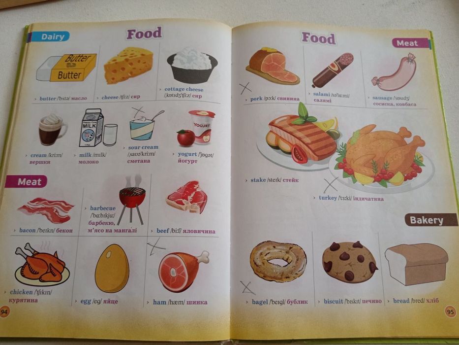Словник з англійської мови, англійська мова, словарь английский
