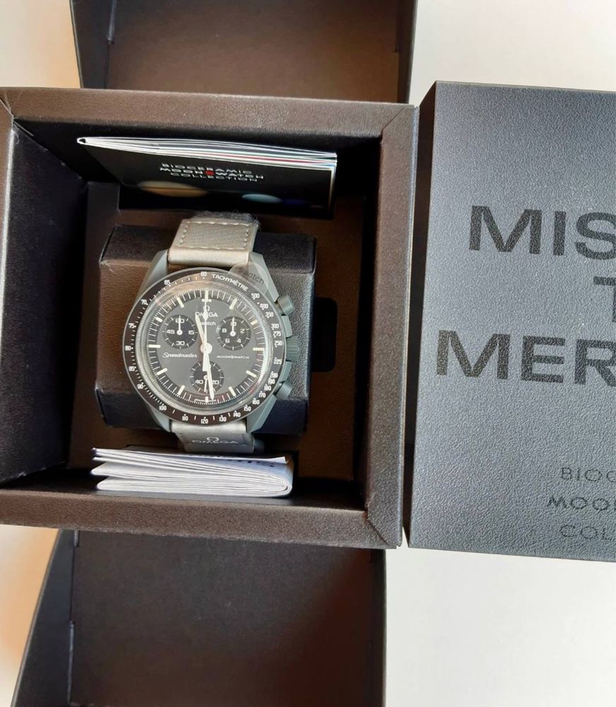 Moonswatch Omega Swatch Mercury Меркурий Оригинал!