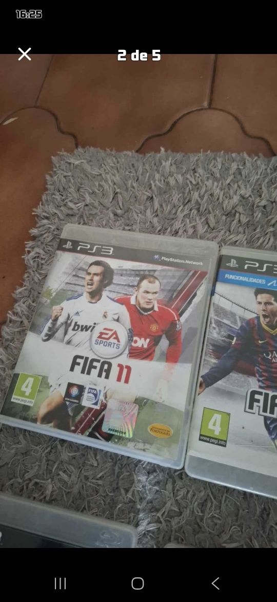 colecção jogos FIFA ps3 playstation 3