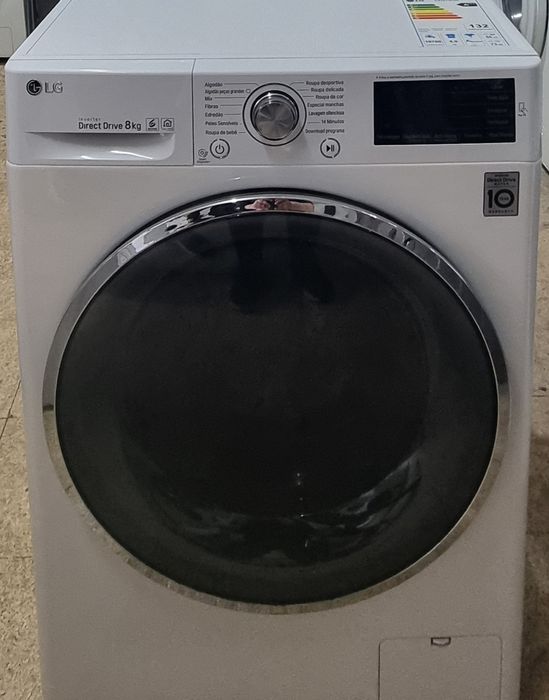 Máquina de lavar LG 8kg, toda boa! Com garantia