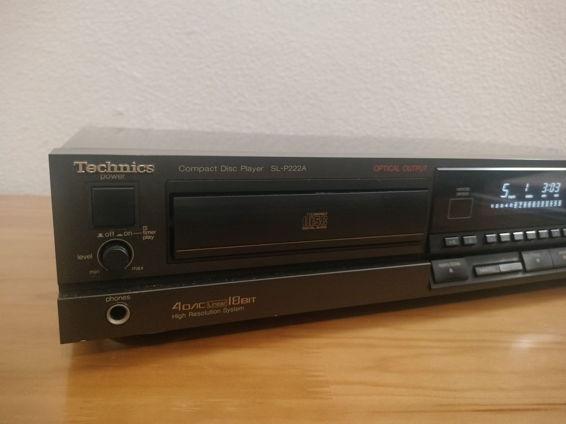 Leitor de CDs Technics SL-P222A