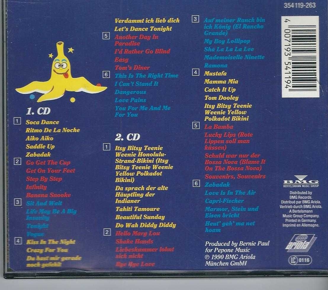 2 CD The Crazy Banana - Za Za Zabadak (1990)