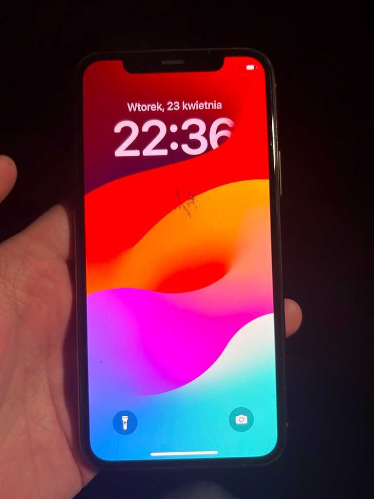 Ekran Wyświetlacz iPhone 11 pro Oryginalny Zbitka