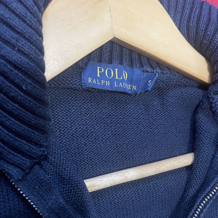 Полузамок Polo ralph lauren темно-синього кольору