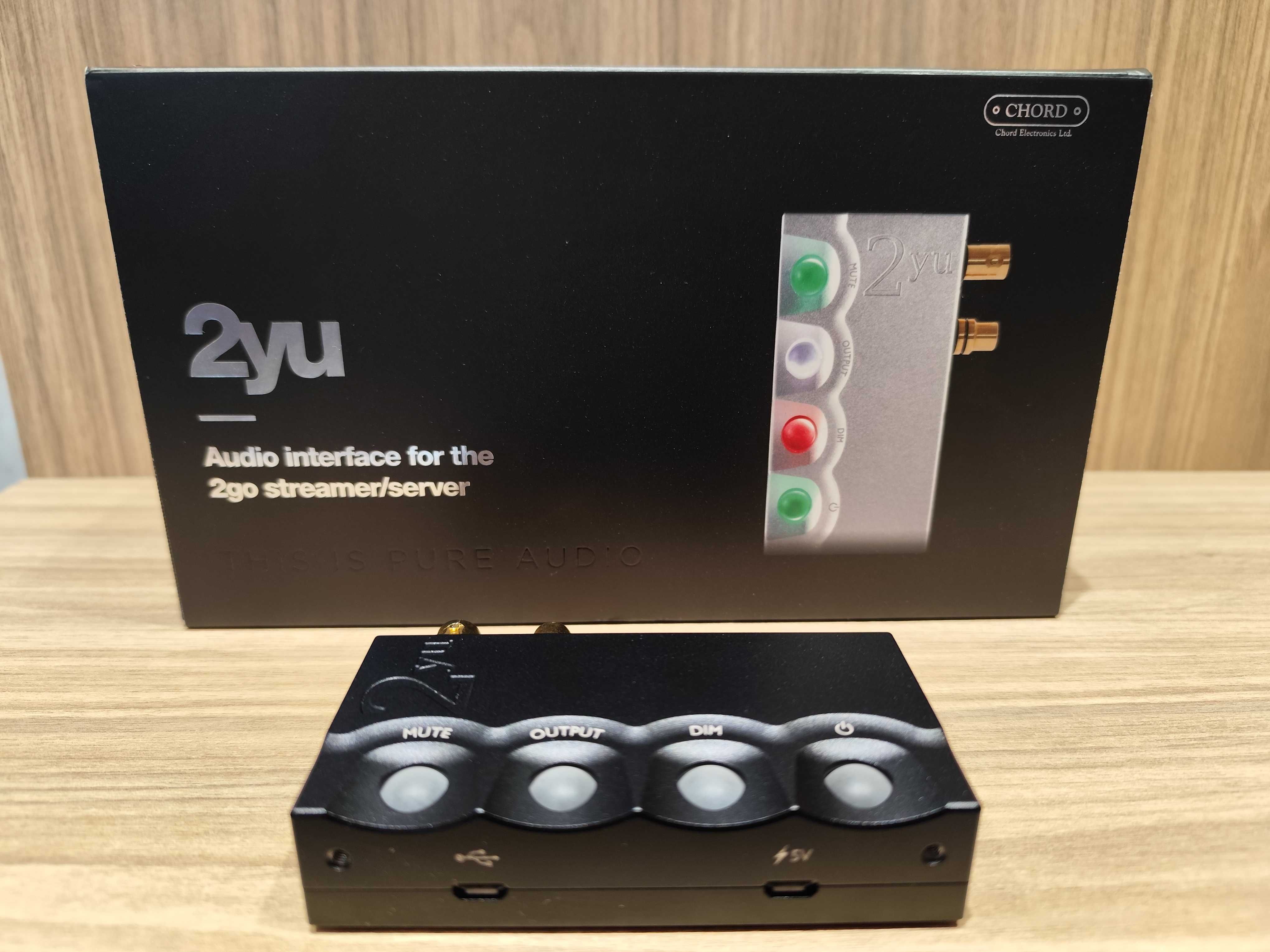 Chord Electronics 2YU czarny UŻYWANY