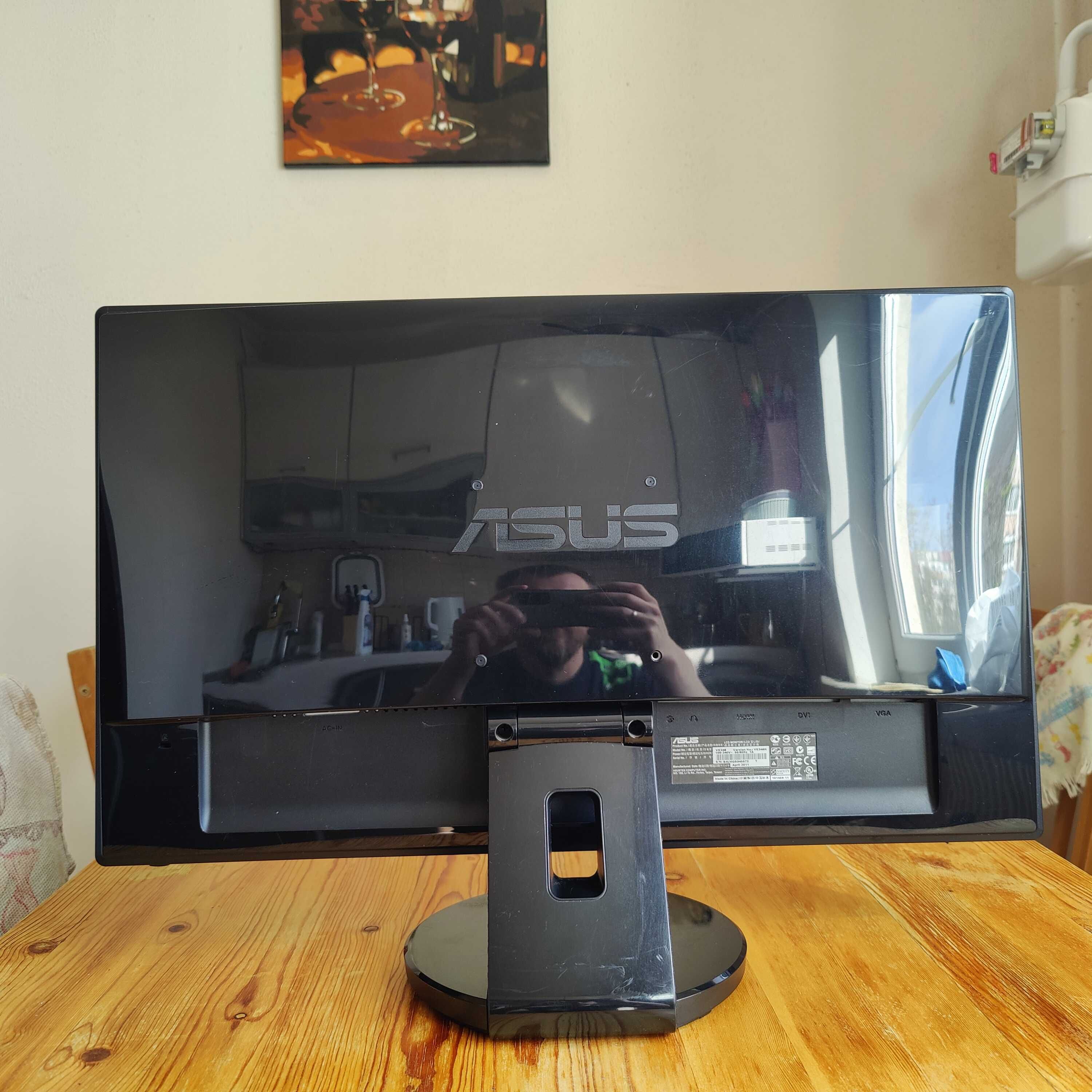 Продам монитор 24" Asus VE248H - полностью рабочий без нюансов!
