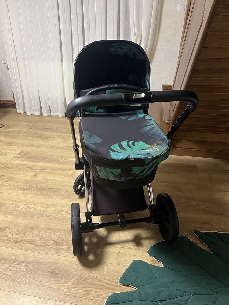 Візок+шасі коляска Cybex Priam Lux Birds of Paradise