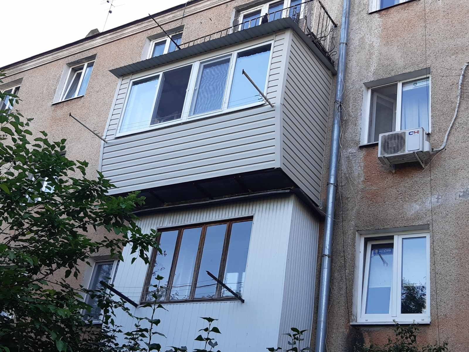 Балконы расширение...