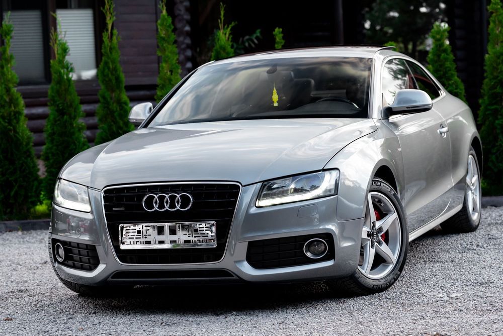 Audi A5 Coupé 3.0D 240KM Quattro S-Line Xenon LED B&O Nav El. Grz. Went Fot Panorama