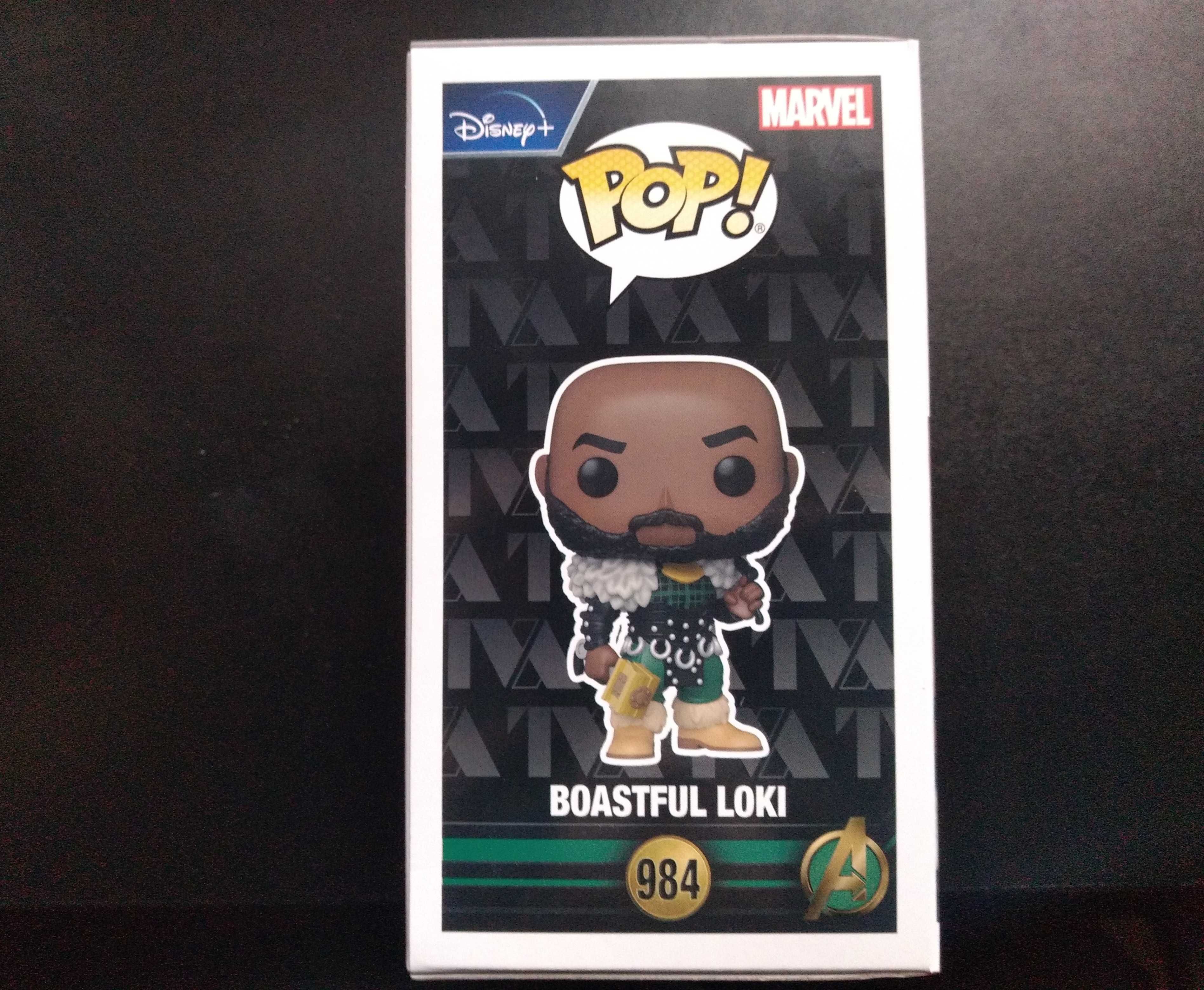 Funko POP Boastful Loki 984 Marvel Loki