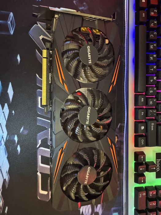 Nvidia Geforce Gigabyte 1070 8gb Как новая