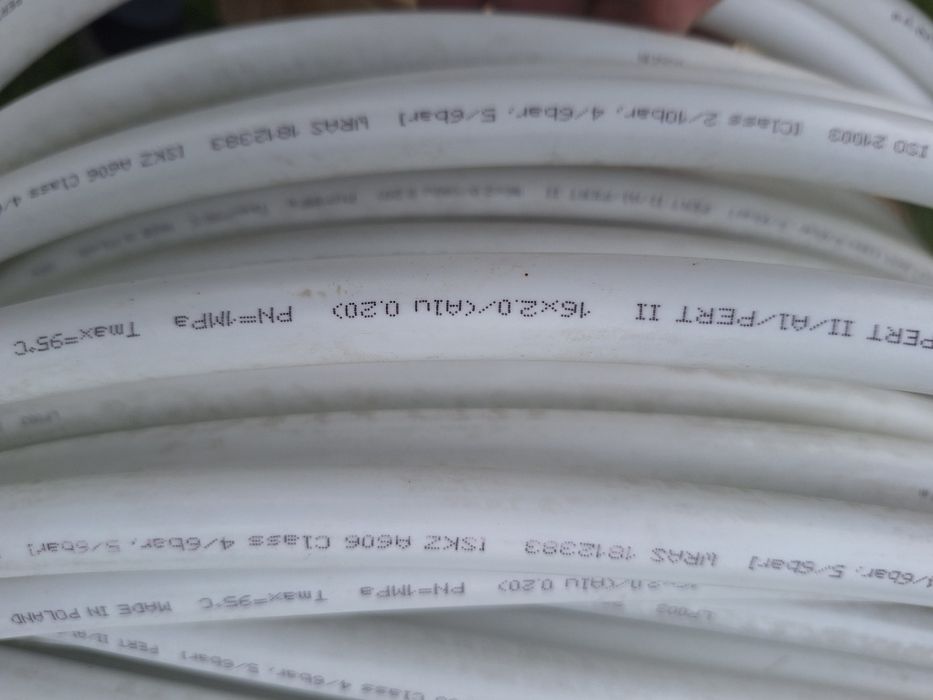 Rura pex 16. 75mb  Rura wielowarstwowa