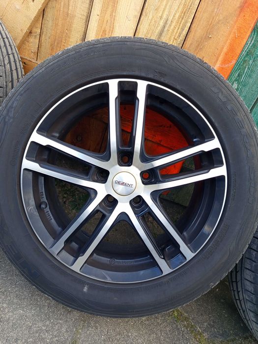Felgi DEZENT TZ DARK R17 5x112 z Oponami