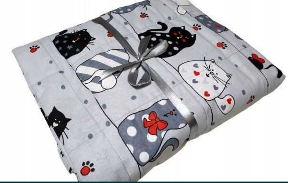 Kołderka obciażeniowa nowa 150x100 cm 2kg