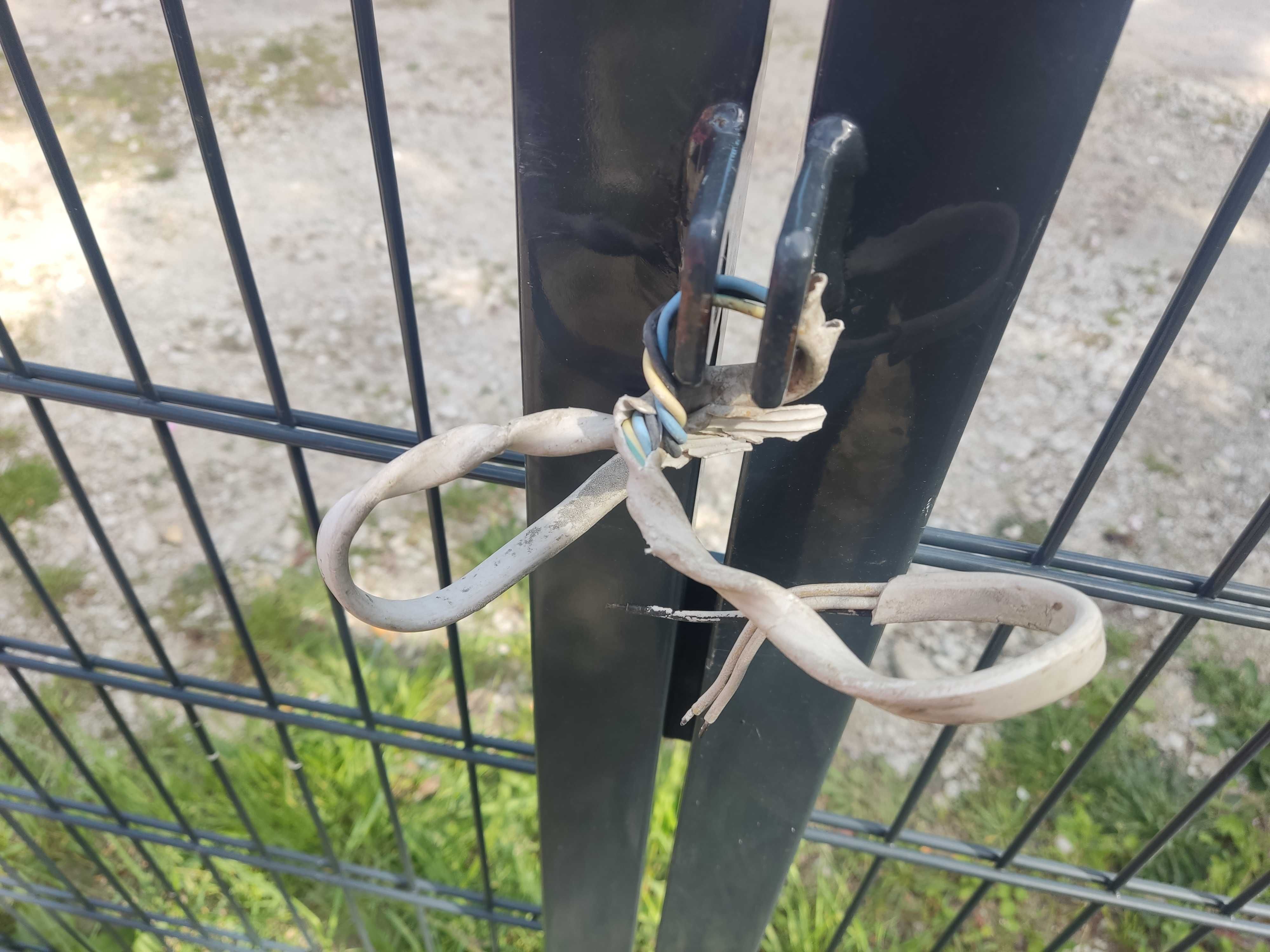 Brama wjazdowa dwu skrzydłowa grafit