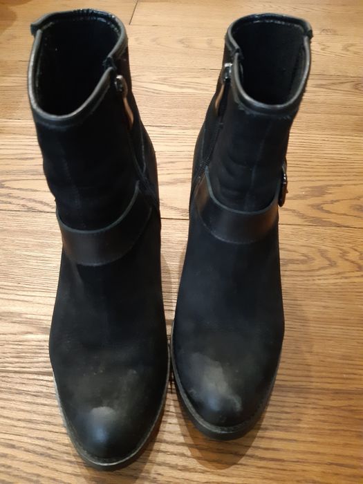 Czarne botki Lasocki
