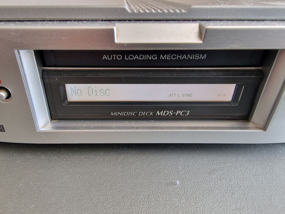 Sony minidisc deck MDS-PC3 MD