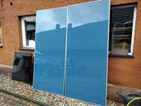 drzwi szklane aluminium