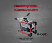 Desentupidora de Esgotos 11/2 a 6 K-60SP-SE-A25 RIDGID   JR19
