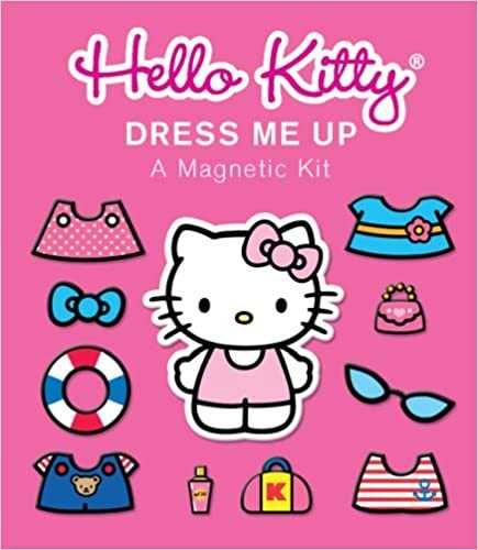 Hello Kitty figura para vestir com ímanes + livrete NOVO PORTES GRÁTIS