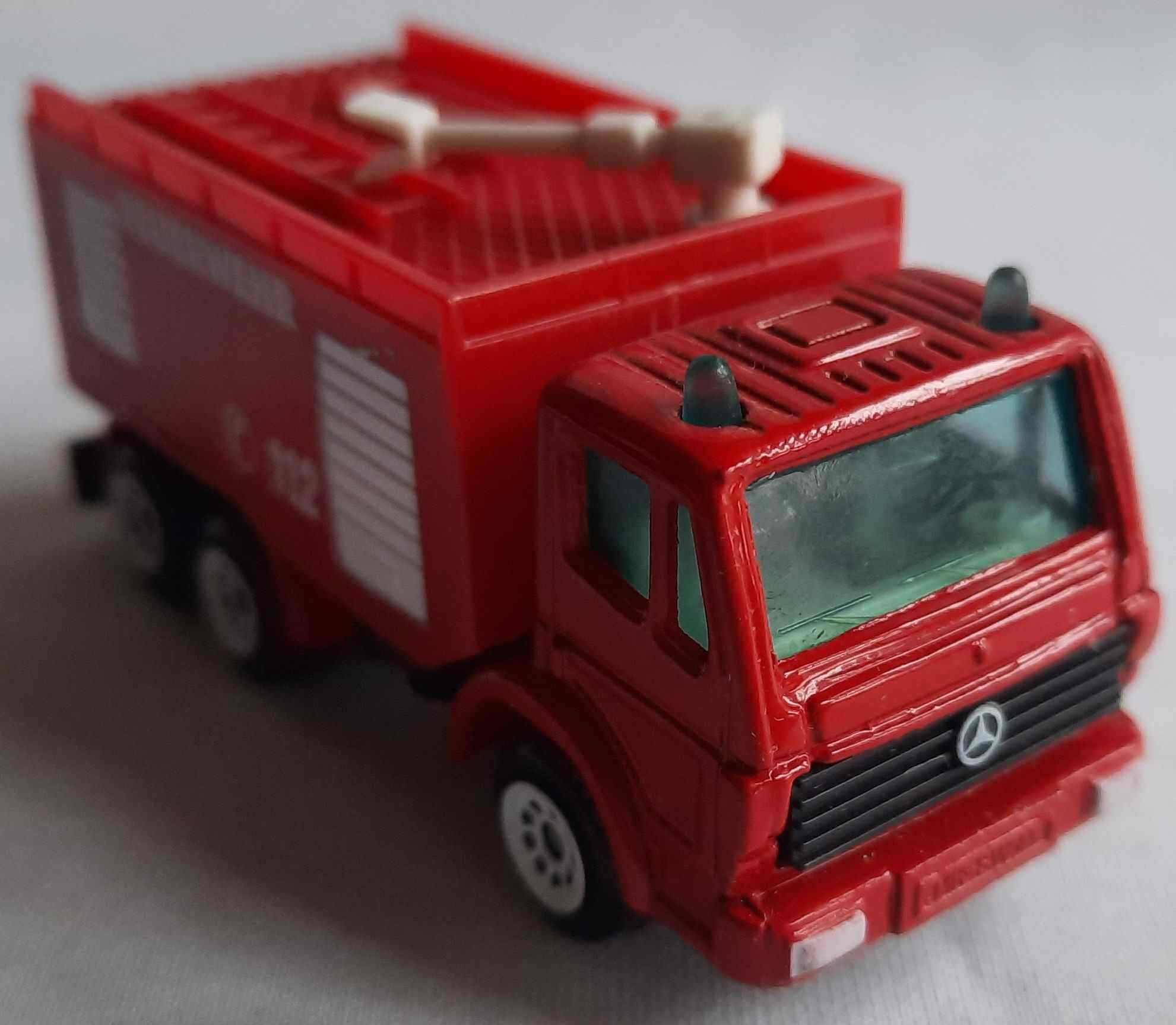 Straż Pożarna SIKU Mercedes Feuerwehr Wóz Strażacki Vintage PRL