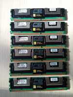 память для серверів Kingston kvr667d2d4f5k2/4g  2 GB 2RX4 PC2  DDR2