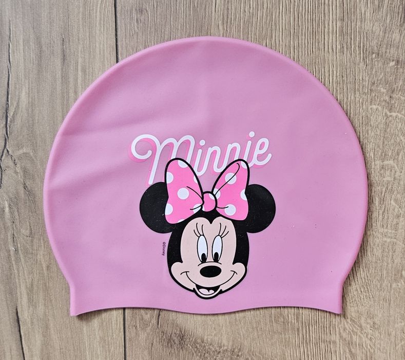 Czepek silikonowy Minnie różowy Przedszkolak Dziecko