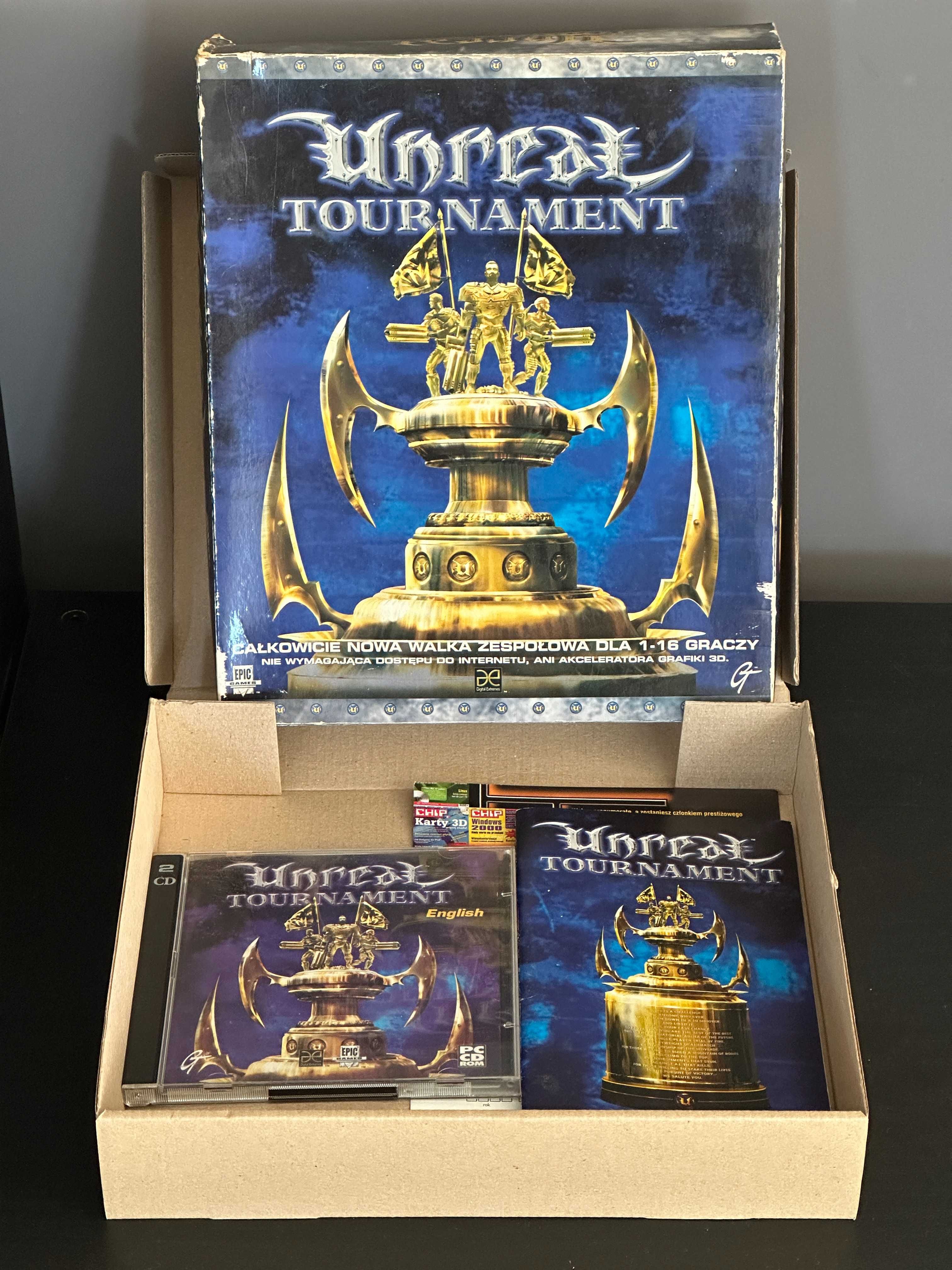 Unreal Tournament PC BOX PL - rarytas dla kolekcjonera, kolekcja