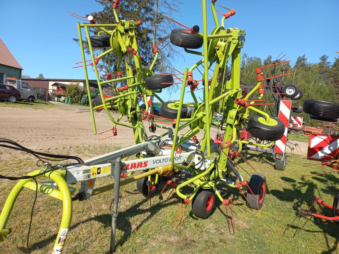 Przewracarka, Przetrząsarka, zgrabiarka.Claas,Deutz-fahr,krone,fella.